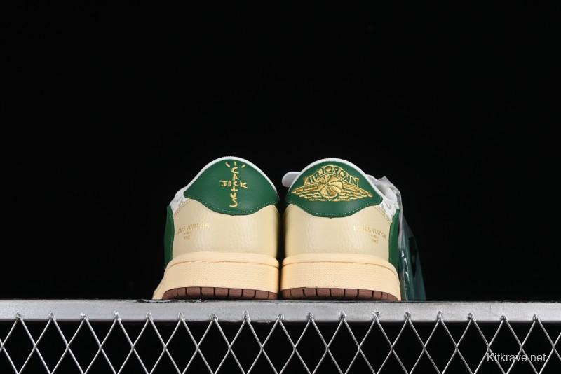 Nike Air Jordan 1 Low OG SP Travis Scott x Fragment Design Collaboration Sneakers - LX1988-300