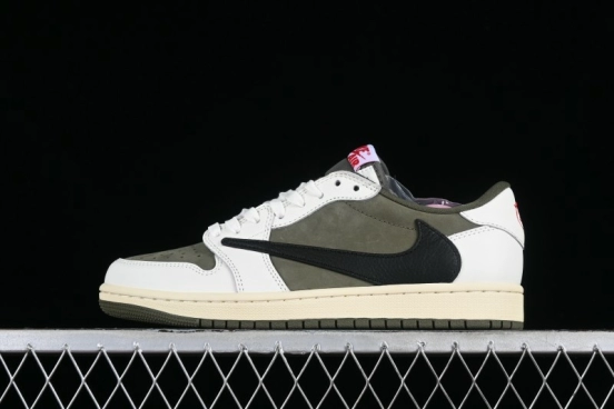 Nike Travis Scott x Air Jordan 1 Low OG Retro Sneakers DM7866-200