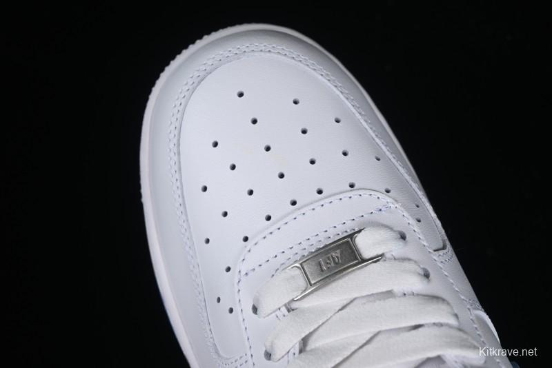 Nike Air Force 1 '07 Low Custom Chinese Style - Spring Cherry Blossom Casual Sneakers - DD8959-100