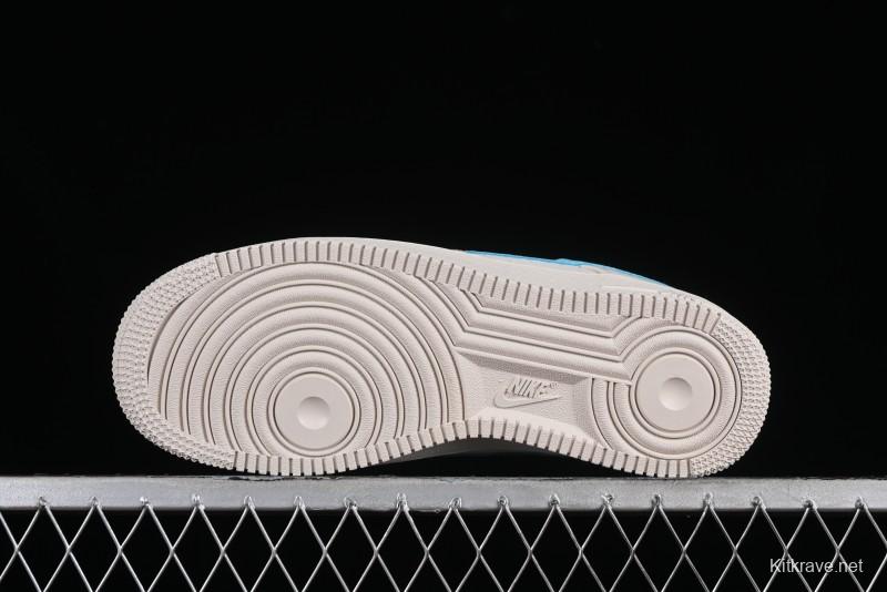 Nike RTFKT x Nike Air Force 1 Low Casual Sneakers with Full-Length Air Cushion - FQ3954-100