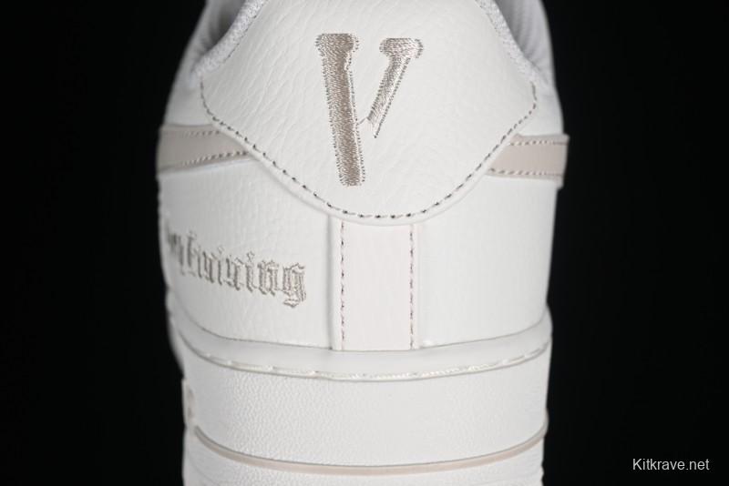 Nike Vlone x Air Force 1 '07 Low Casual Sneakers in Apricot - AA5360-009