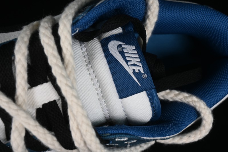 Nike Dunk Low High Street Style Ocean Protection Deconstructed SB Lace-Up Casual Skate Shoes - DV0834-101