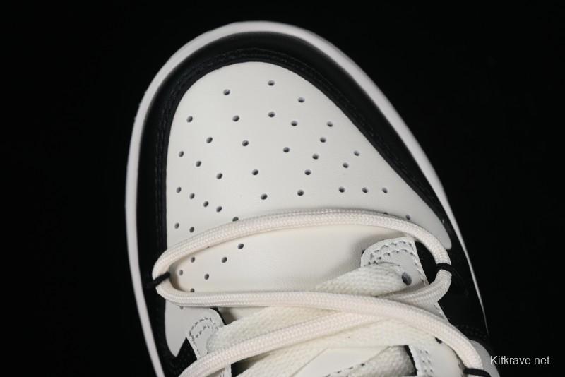 Nike Dunk Retro Saml Panda Mischief Low-Top Casual Sneakers with SB Lace and Retro Black-White Design - DD1391-100