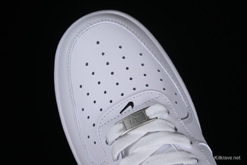 Nike Air Force 1 '07 Low Casual Sneakers in Black and White - FQ4296-101