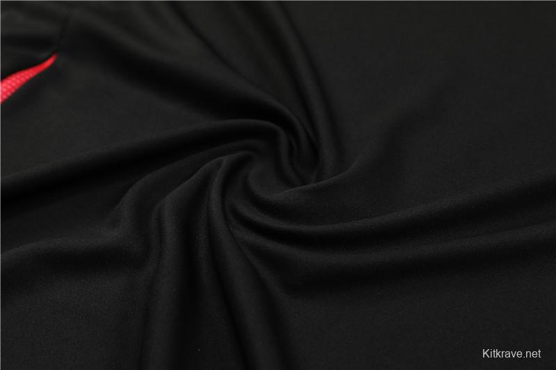 24/25 Bayern Munich Black Half Zipper Jacket+Long Pants