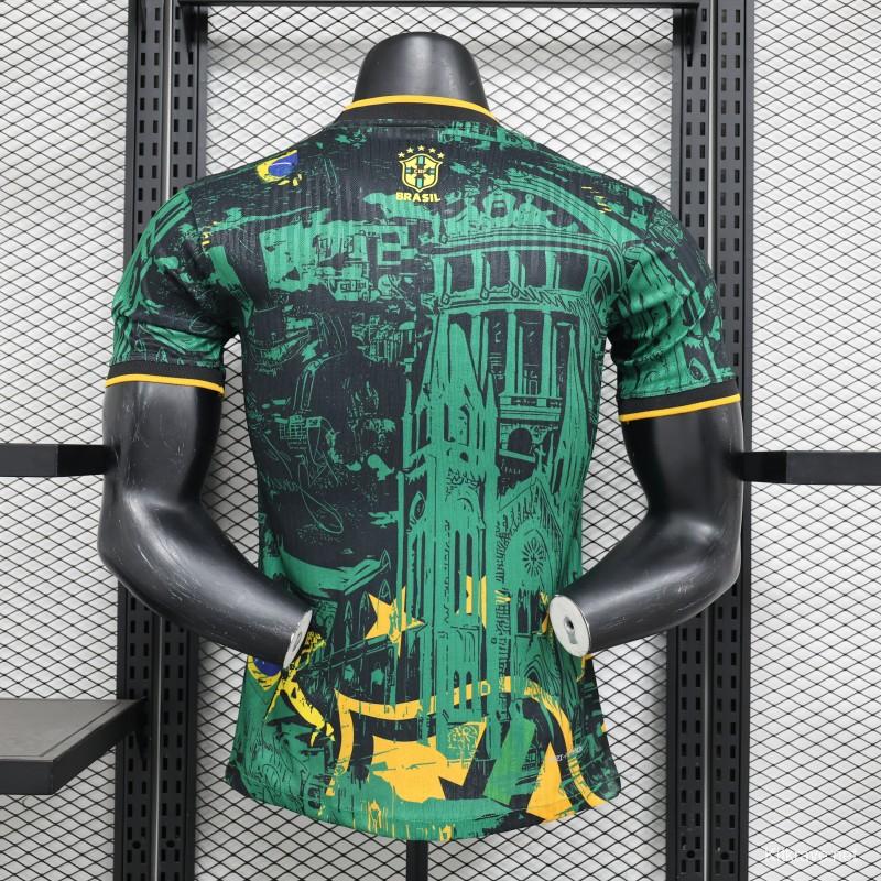 Player Version 2024 Brazil Green Special Jersey