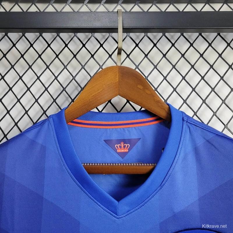 2014 Retro Netherlands Away Jersey