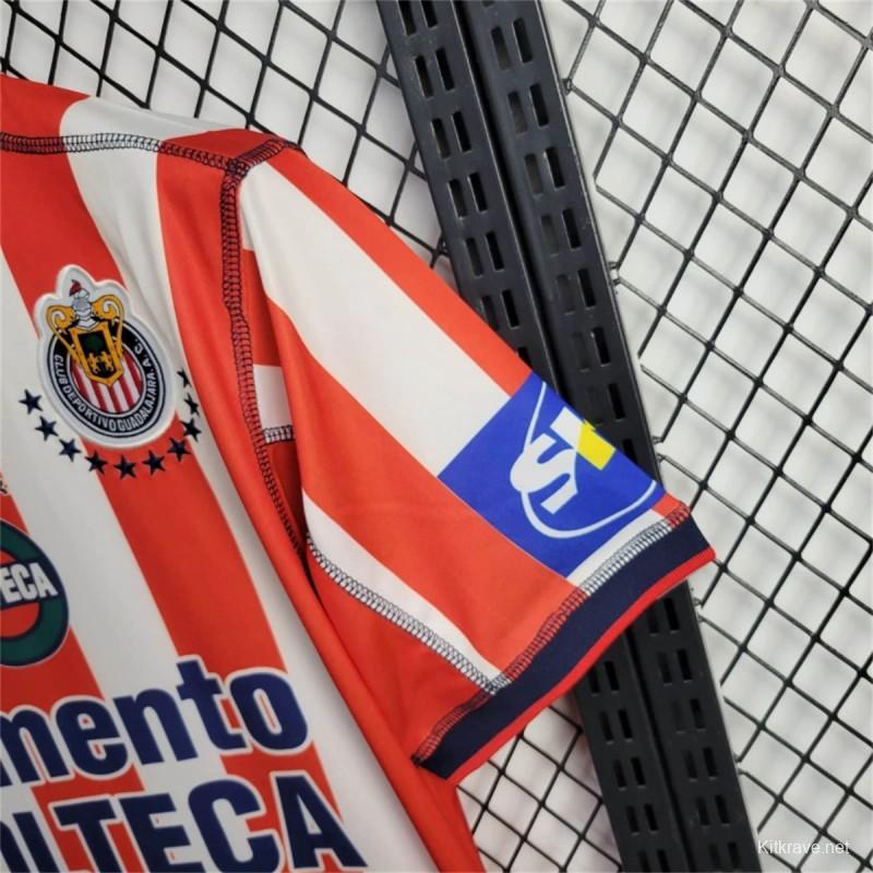 Retro 02/03 Chivas Guadalajara Home Jersey