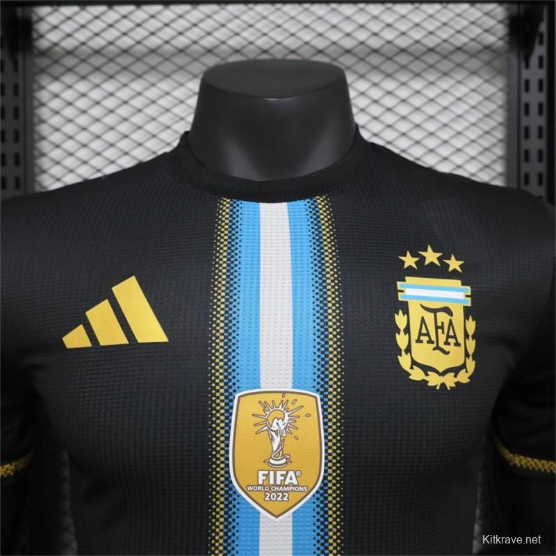 25/26 Player Version Argentina Black Special Concept Jersey