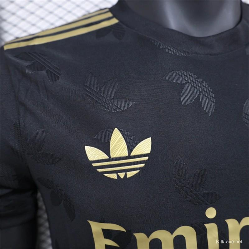 25/26 Player Version Arsenal Adidas Original Special Black Jersey