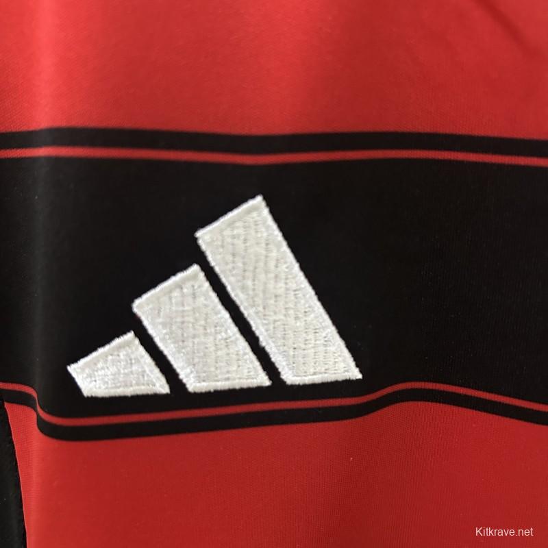 25/26 Kids Flamengo Home Size 16-28 Jersey