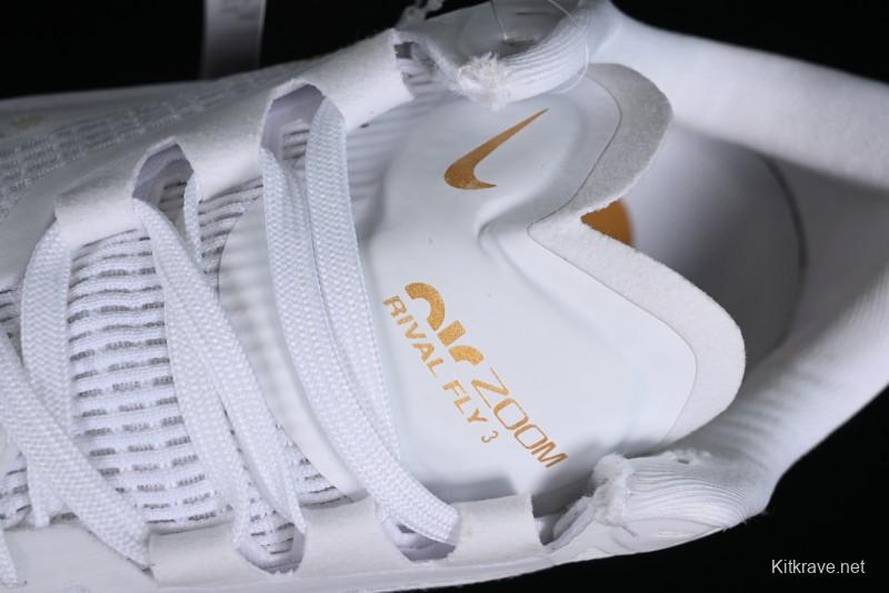 Nike Zoom Rival Fly 3 Lightweight Fabric Comfortable Cushioned Anti-Slip Low-Top Casual Running Shoes - CT2405-100