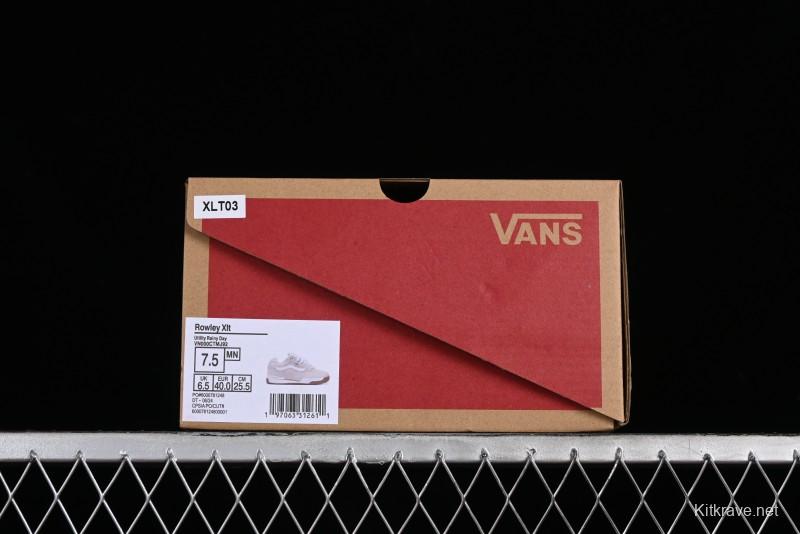 Vans Rowley XLT Series Cushioned Wear-Resistant Retro Skate Shoes - VN000CTMJ92