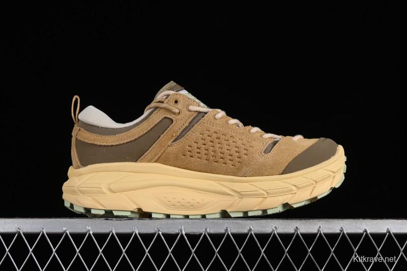 HOKA ONE ONE Tor Ultra Low Round Toe Cushioned Durable Low-Cut Hiking Shoes - 1153137 WSH