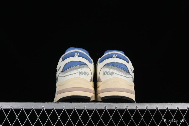 New Balance 1000 Series Retro Dad Style Low-Top Casual Running Shoes - M1000WA