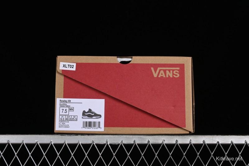 Vans Rowley XLT Series Cushioned Wear-Resistant Retro Skate Shoes - VN000CTMBA2
