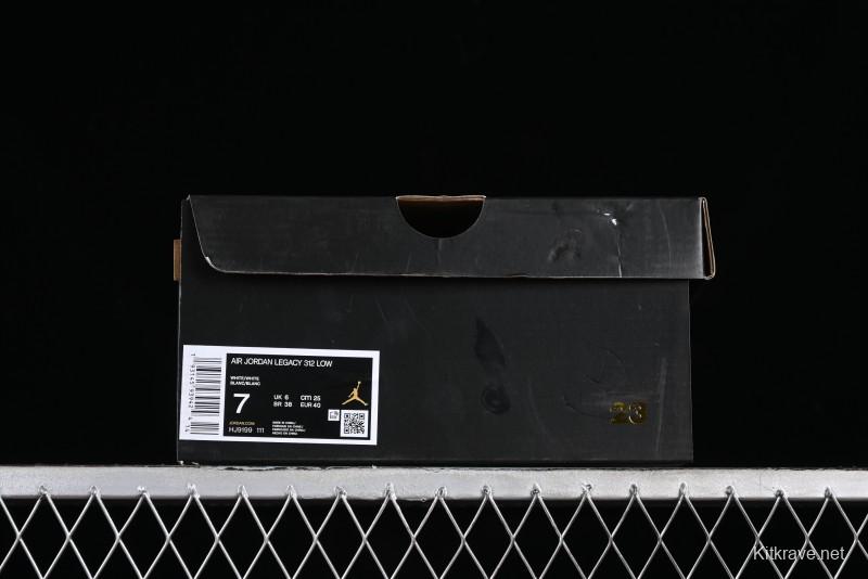 Nike Air Jordan Legacy 312 Low Basketball Shoes with Velcro Strap - HJ9199-111