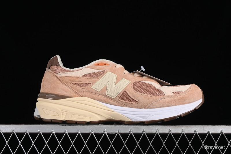New Balance Made In USA M990 Series High-End Classic Retro Running Shoes with Carbon Fiber Midsole - M990SZ3