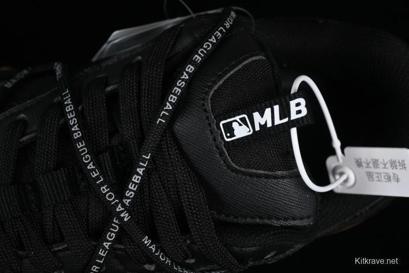 New York Yankees MLB Chunky Runner Lace Lightweight Casual Sneakers - 3ASHCRR3N50BKS