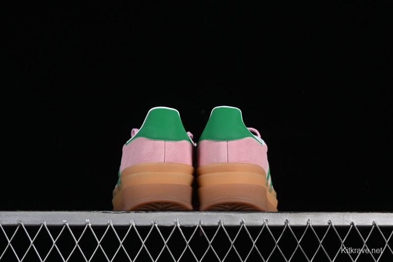 Adidas Originals Gazelle Bold IE0420 Low-Top Sneakers with Thick Sole for Casual Wear - IE0420