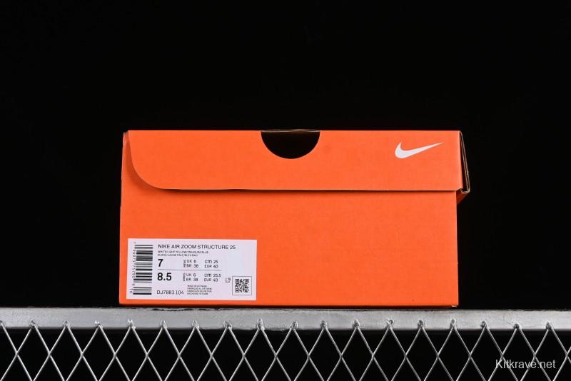 Nike Air Zoom Structure 25 Cushioned Anti-Slip Comfort Running Shoes - DJ7883-104