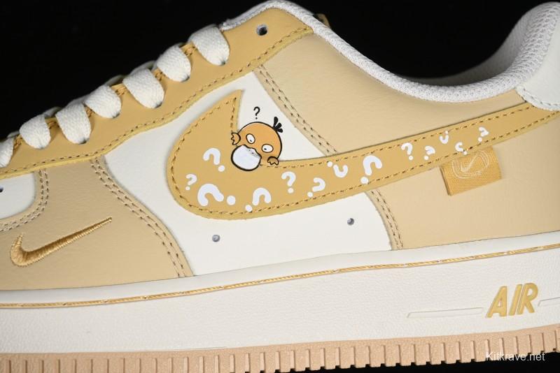Nike Air Force 1'07 Low "Psyduck" Casual Sneakers - DB3301-661