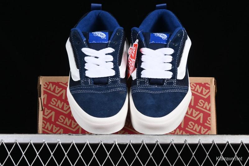 Vans Classics Knu Skool Retro Sneakers with Enlarged Toe and Thickened Trim - VN0009QCLC3