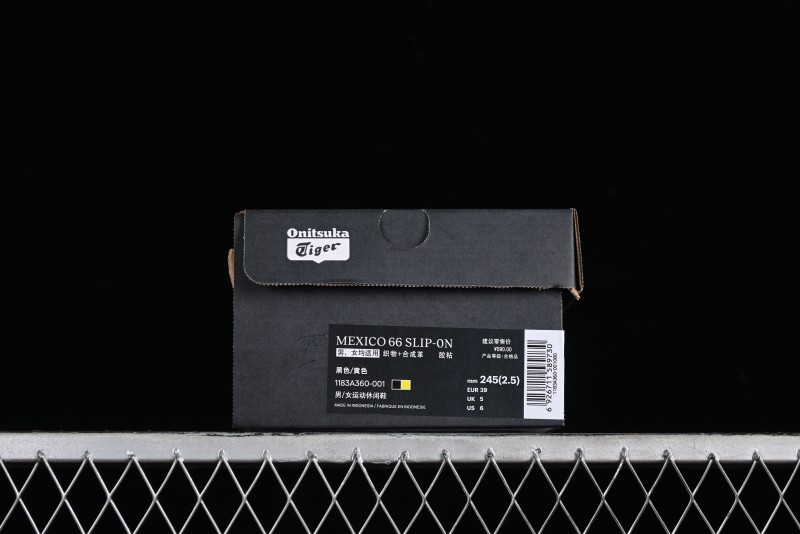 Onitsuka Tiger Mexico 66 Low-Top Canvas Casual Running Shoes - 1183A360-001