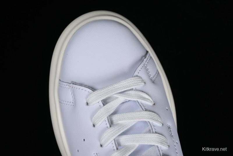 Adidas Originals AdiFOM Stan Smith Mule Comfortable Elevated Platform Casual Shoes - IE0452