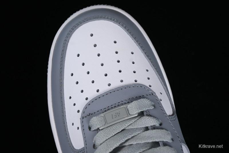 Nike Air Force 1 '07 Low Casual Sneakers with Full-Length Air Cushion - FJ4146-111
