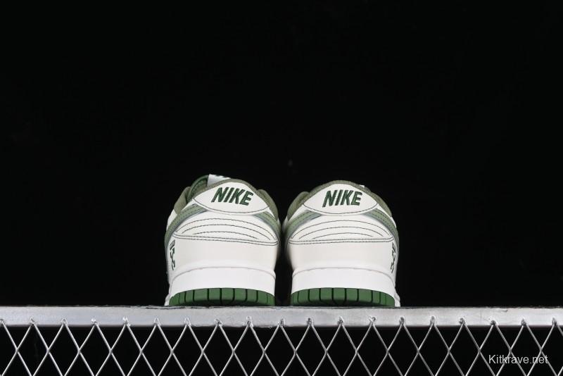 Nike SB Dunk Low OFF-WHITE Collaboration - Anniversary Premium Custom Low-Top Casual Sneakers DJ2024-002