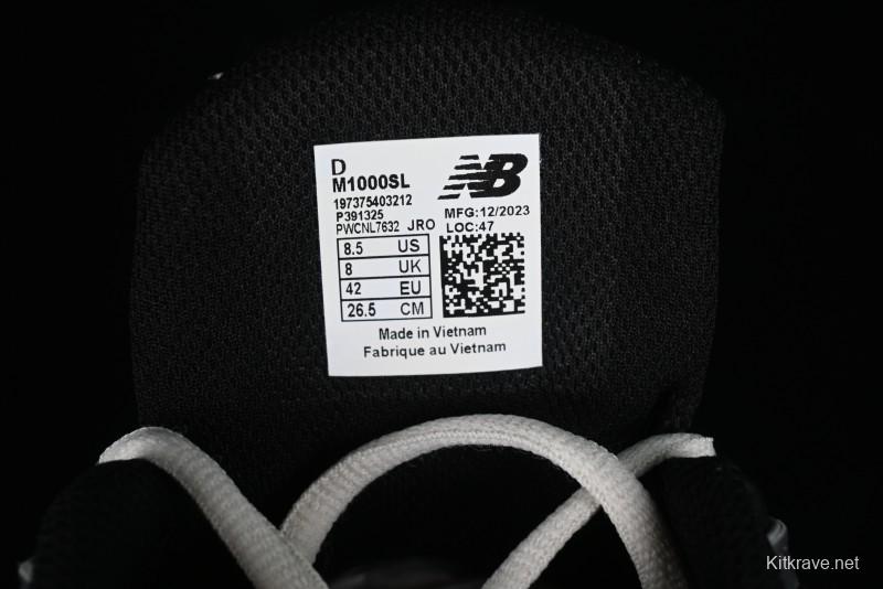 New Balance 1000 Series Retro Dad Style Low-Top Casual Running Shoes - M1000SL