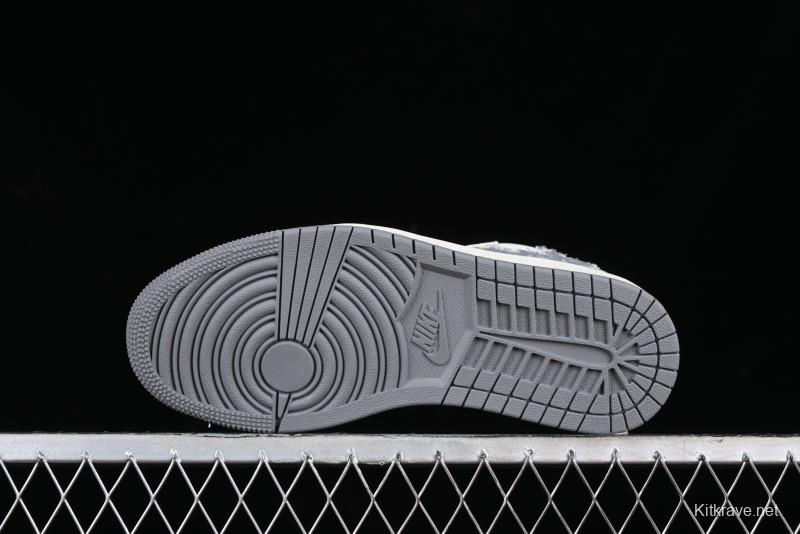 Nike Travis Scott x Fragment Design x Air Jordan 1 Low OG SP AJ1 Retro Sneakers - DM6688-603