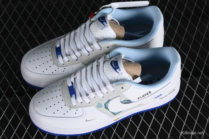 Nike Air Force 1'07 Low "Mario" Casual Sneakers - FB1844-222