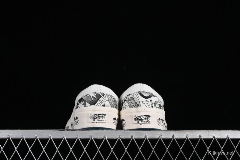 Vans OG Classic Slip-On LX & OG Era LX Sneakersntuff LA Graffiti Collaboration Low-Top Skate Shoes - VN000EYEBPJ