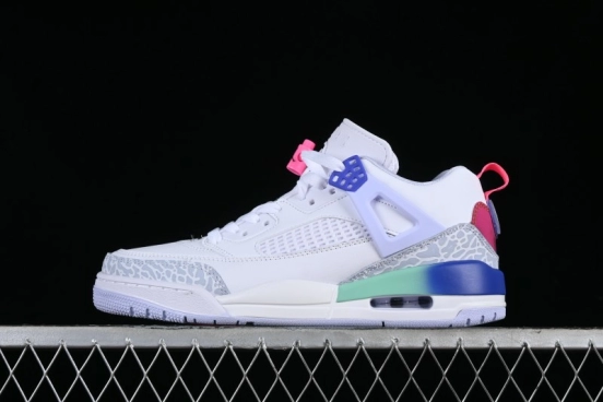 Nike Jordan Spizike Low AJ Hybrid Element Rainbow Colorway Lifestyle Casual Sneakers - HF5758-151