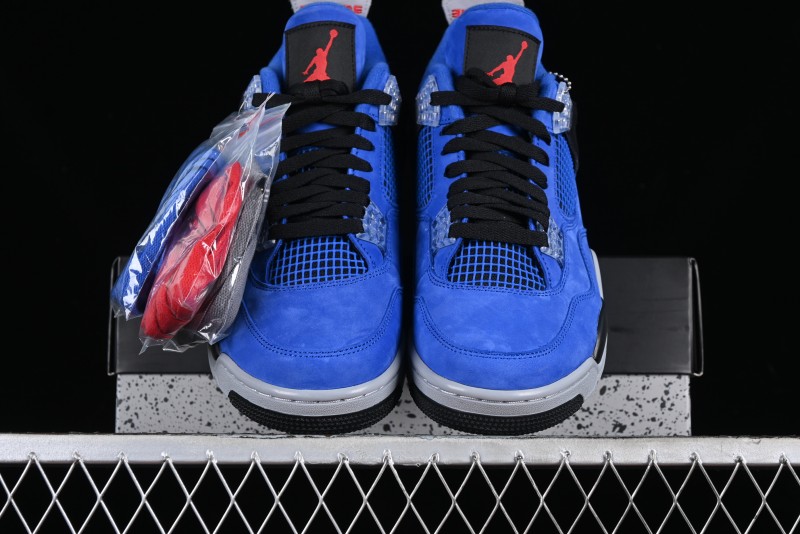 Nike Air Jordan 4 Retro Basketball Shoes with Premium Suede and Eminem Encore Design - AJ4