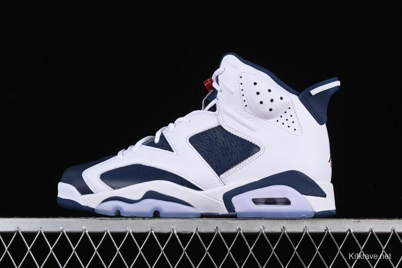 Nike Air Jordan 6 Retro "Olympic" Basketball Shoes - CT8529-164