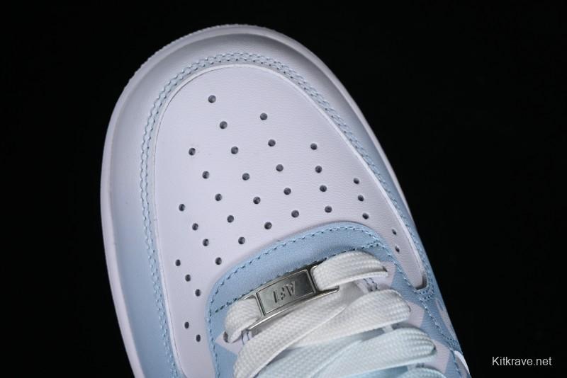 Nike Air Force 1 Low Witch Collaboration Custom Leather Sneakers with Full-Length Air Cushion - CW2288-111