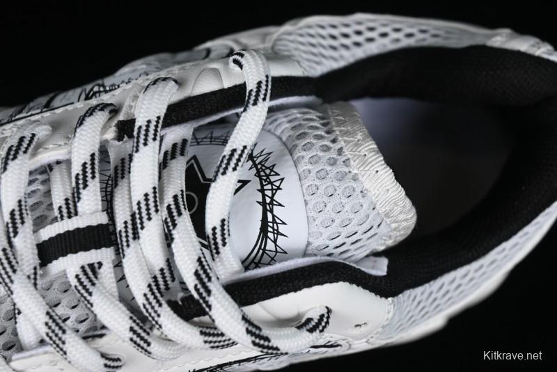 Dior Chrono Round Toe Lace-Up Lifestyle Casual Running Shoes - 59K GREY