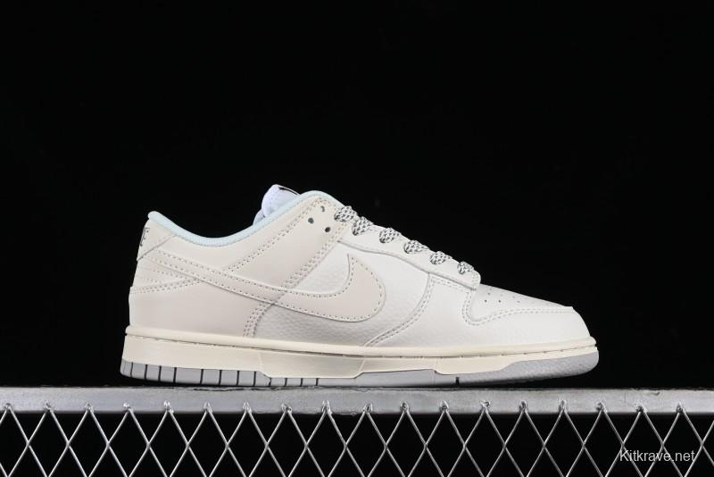 Nike SB Dunk Low "BAPE Collaboration - Arctic Fox" Anniversary High-End Custom Low-Top Casual Sneakers - XD6188-018