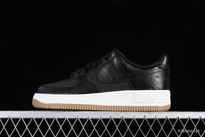 Nike Air Force 1 '07 Low Casual Sneakers with Full-Length Honeycomb Air Cushion - DZ2708-002
