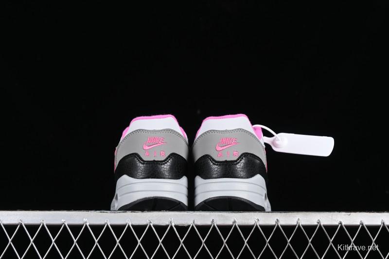 Nike Air Max 1 Retro Running Shoes with Half-Sole Air Cushion - HF3713-003