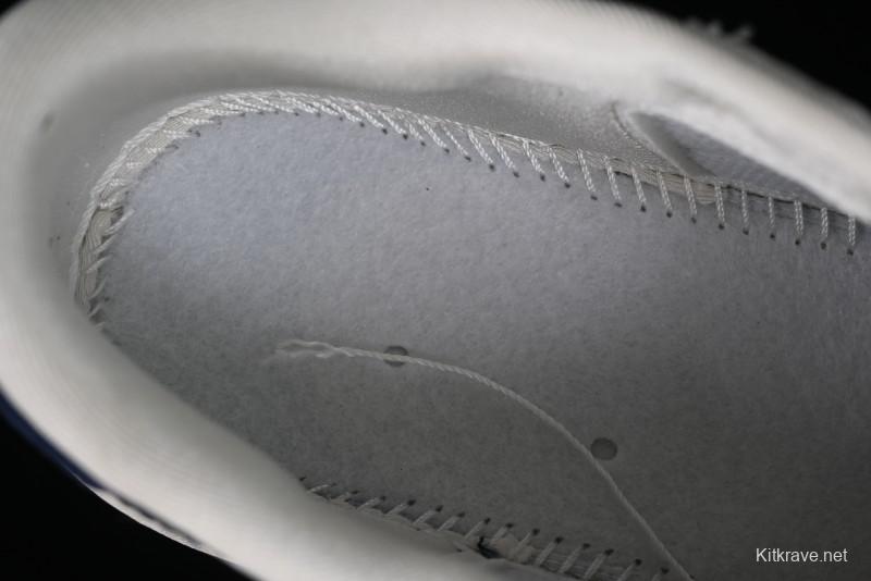 Nike Travis Scott x Fragment Design x Air Jordan 1 Low OG SP AJ1 LV Collaboration Light Blue Violent Bear Low-top Casual Sneakers - SJ2068-100