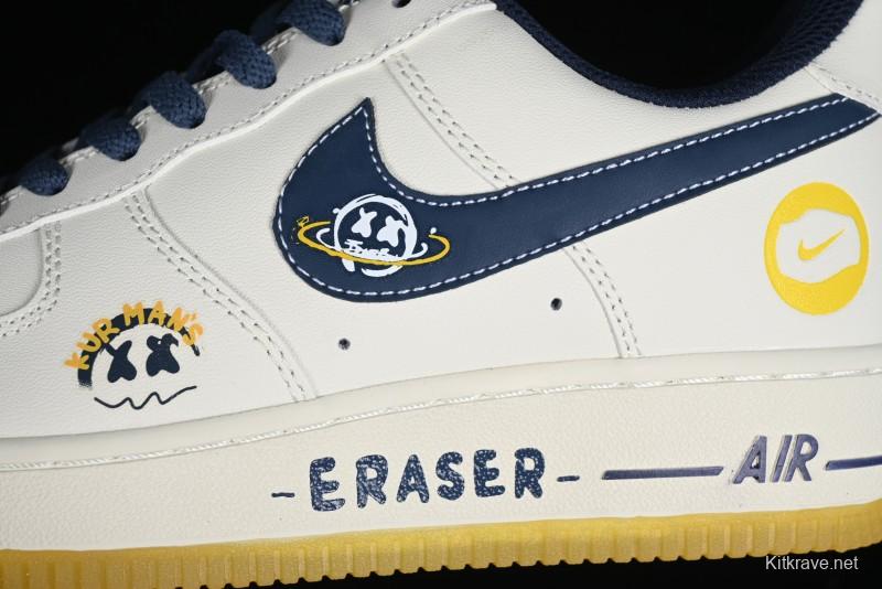 Nike Air Force 1 '07 Low "Eraser" Casual Sneakers - XC2351-330
