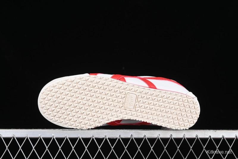 OnitsukaTiger Mexico 66 Low-Top Canvas Casual Running Shoes - D3K0Q-0023