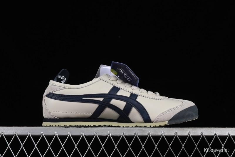 Onitsuka Tiger Mexico 66 Low-Top Leather Sneakers for Casual Running - 1183C102-200