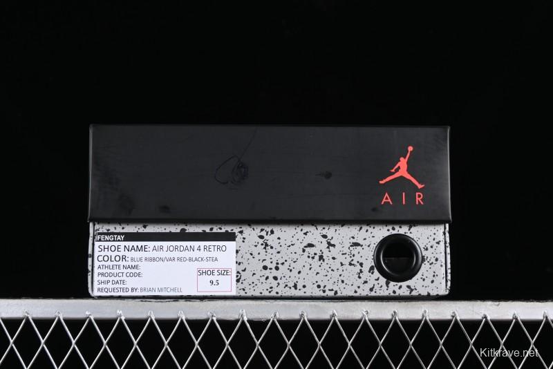 Nike Air Jordan 4 Retro Basketball Shoes with Premium Suede and Eminem Encore Design - AJ4