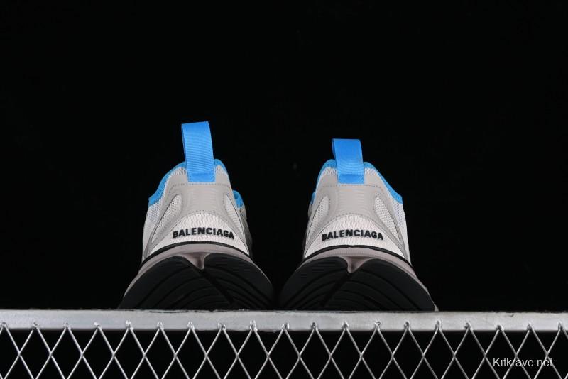 Balenciaga Circuit Lightweight Distressed Print Round Toe Fashion Casual Shoes - WFLGY2240