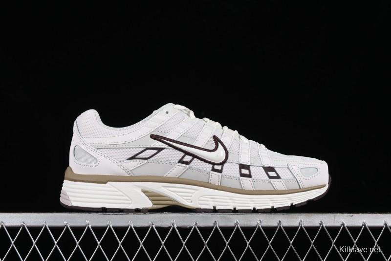 Nike P-6000 Retro Casual Sneakers with Lightweight Design and Vintage Style - HF0728-201